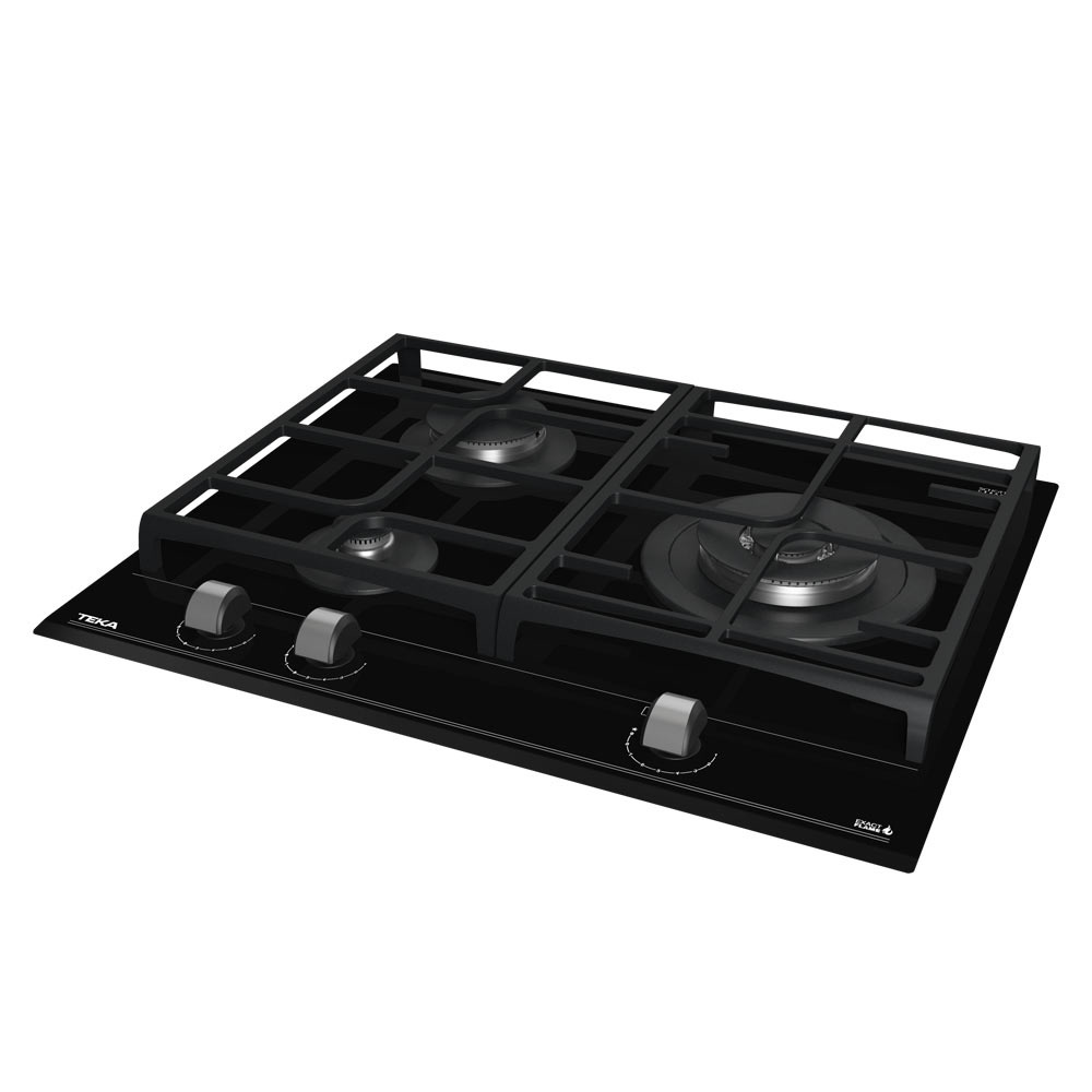Εικόνα της Αυτόνομη Εστία Γκαζιού Teka GZC 63310 XBA Black Crystal 112570195