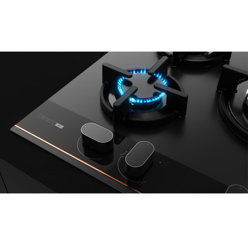 Εικόνα της Αυτόνομη Εστία Γκαζιού Teka Infinity GBC 75-G1 GB Black Matt 112570210