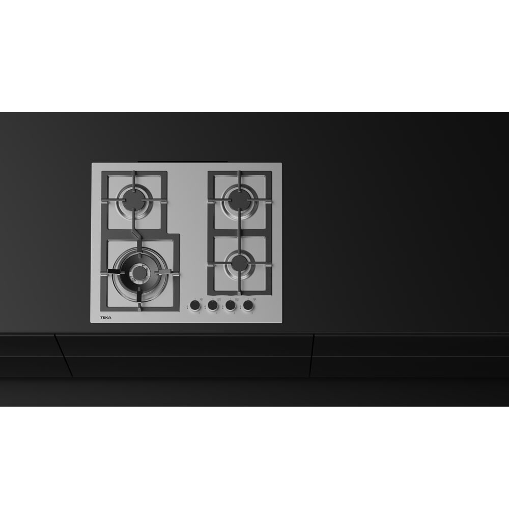Εικόνα της Αυτόνομη Εστία Γκαζιού Teka EFX 60.1 4G AI AL DR CI Inox 112610048