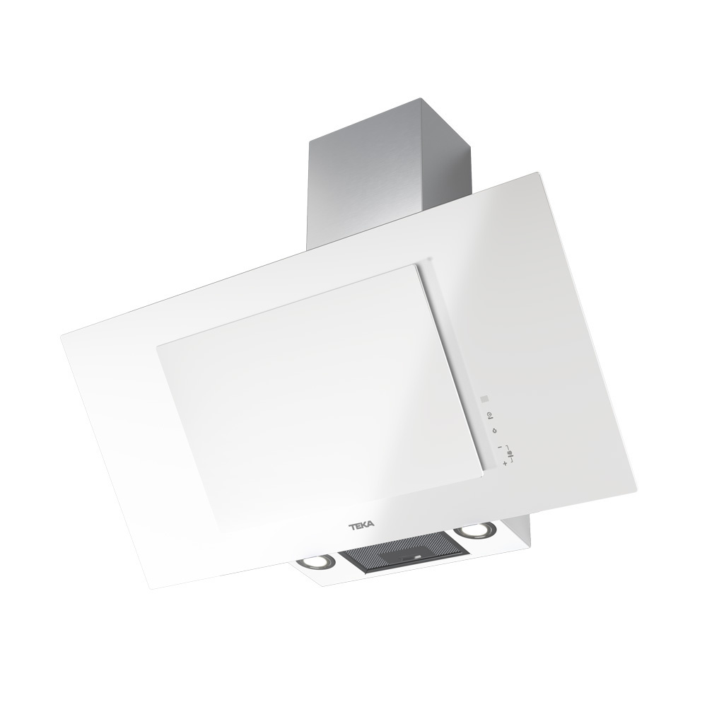 Εικόνα της Απορροφητήρας Teka DVT 98660 Ecopower Καμινάδα 90cm Λευκό Κρύσταλλο 112930044