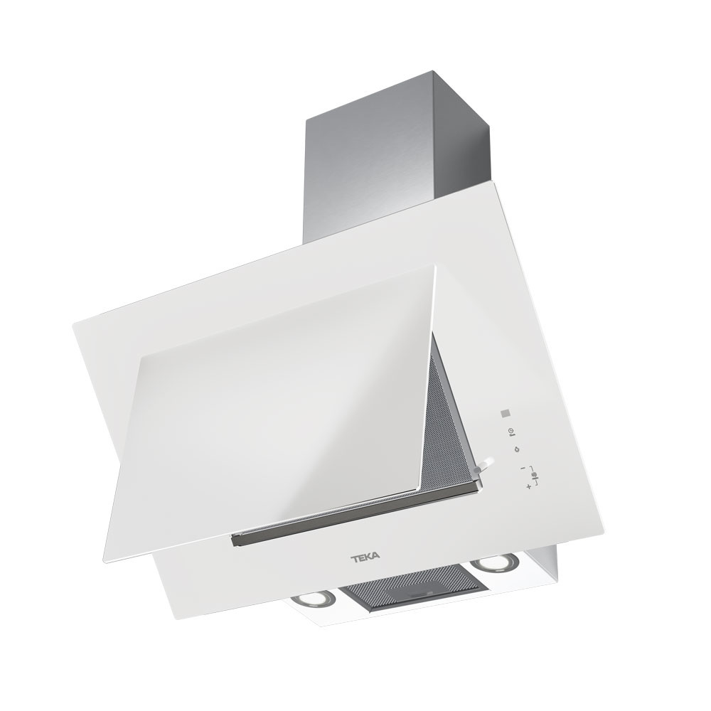Εικόνα της Απορροφητήρας Teka DVT 78660 Ecopower Καμινάδα 70cm Λευκό Κρύσταλλο 112930042