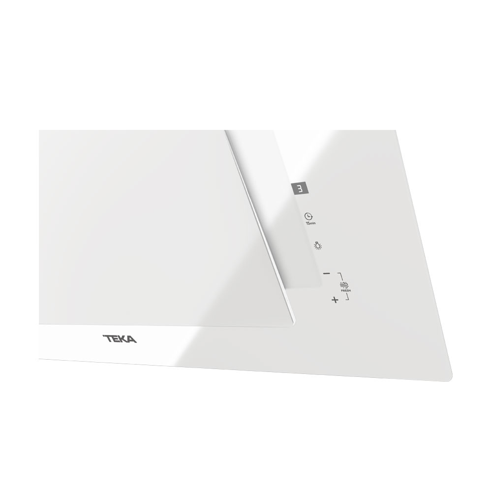 Εικόνα της Απορροφητήρας Teka DVT 78660 Ecopower Καμινάδα 70cm Λευκό Κρύσταλλο 112930042