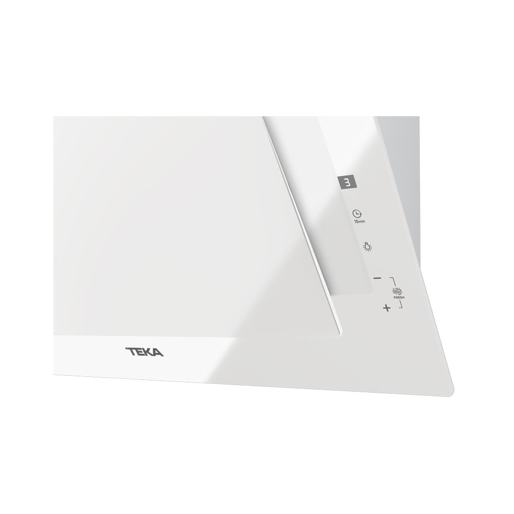 Εικόνα της Απορροφητήρας Teka DVT 68660 Ecopower Καμινάδα 60cm Λευκό Κρύσταλλο 112930040