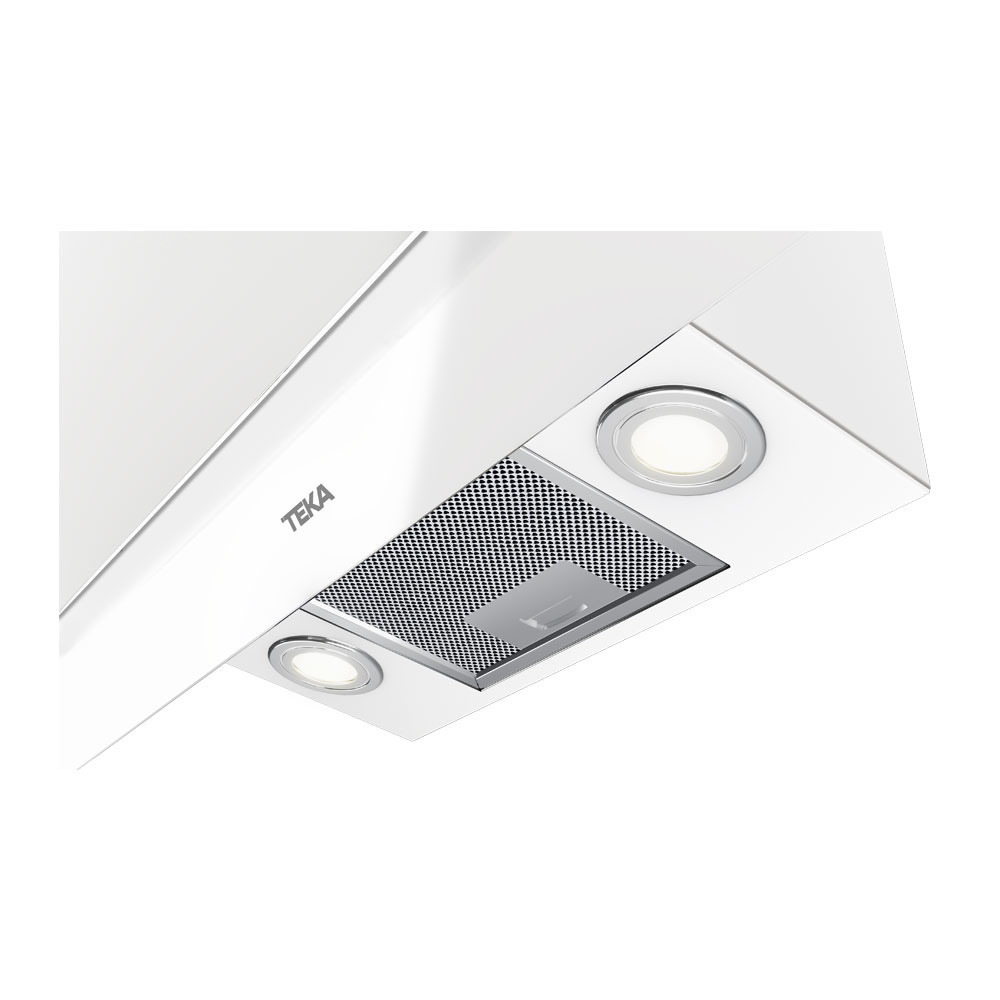 Εικόνα της Απορροφητήρας Teka DVT 68660 Ecopower Καμινάδα 60cm Λευκό Κρύσταλλο 112930040