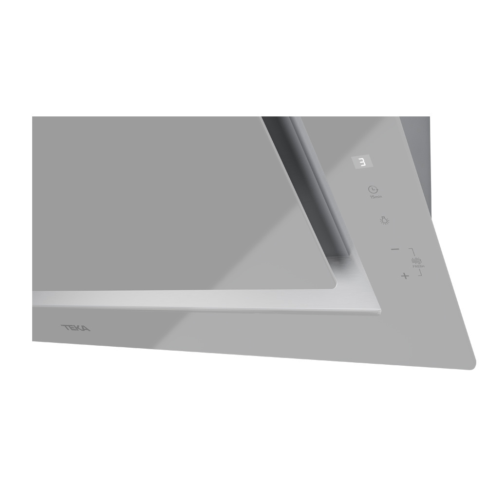 Εικόνα της Απορροφητήρας Teka DLV 98660 SM TOS Ecopower Καμινάδα 90cm Steam Grey 112930032