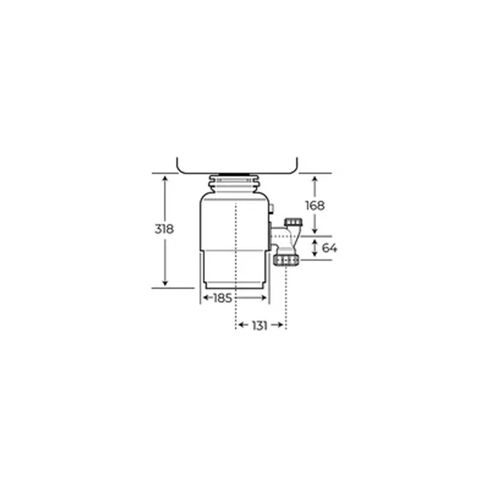 Εικόνα της Σκουπιδοφάγος Teka TR 550 Με Ισχύ 0,55 HP 115890013