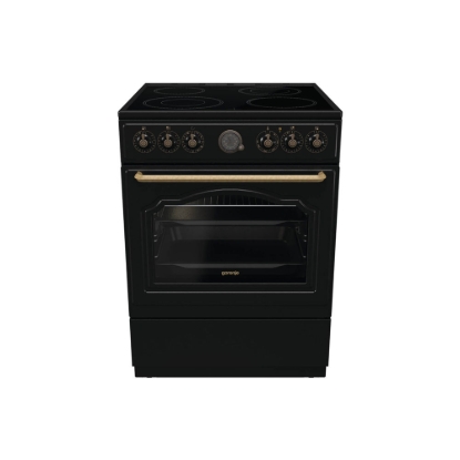 Εικόνα της Κουζίνα  Κεραμική Gorenje Classico GECS6B70CLB- 740765 Μαύρη 71lt  034064201