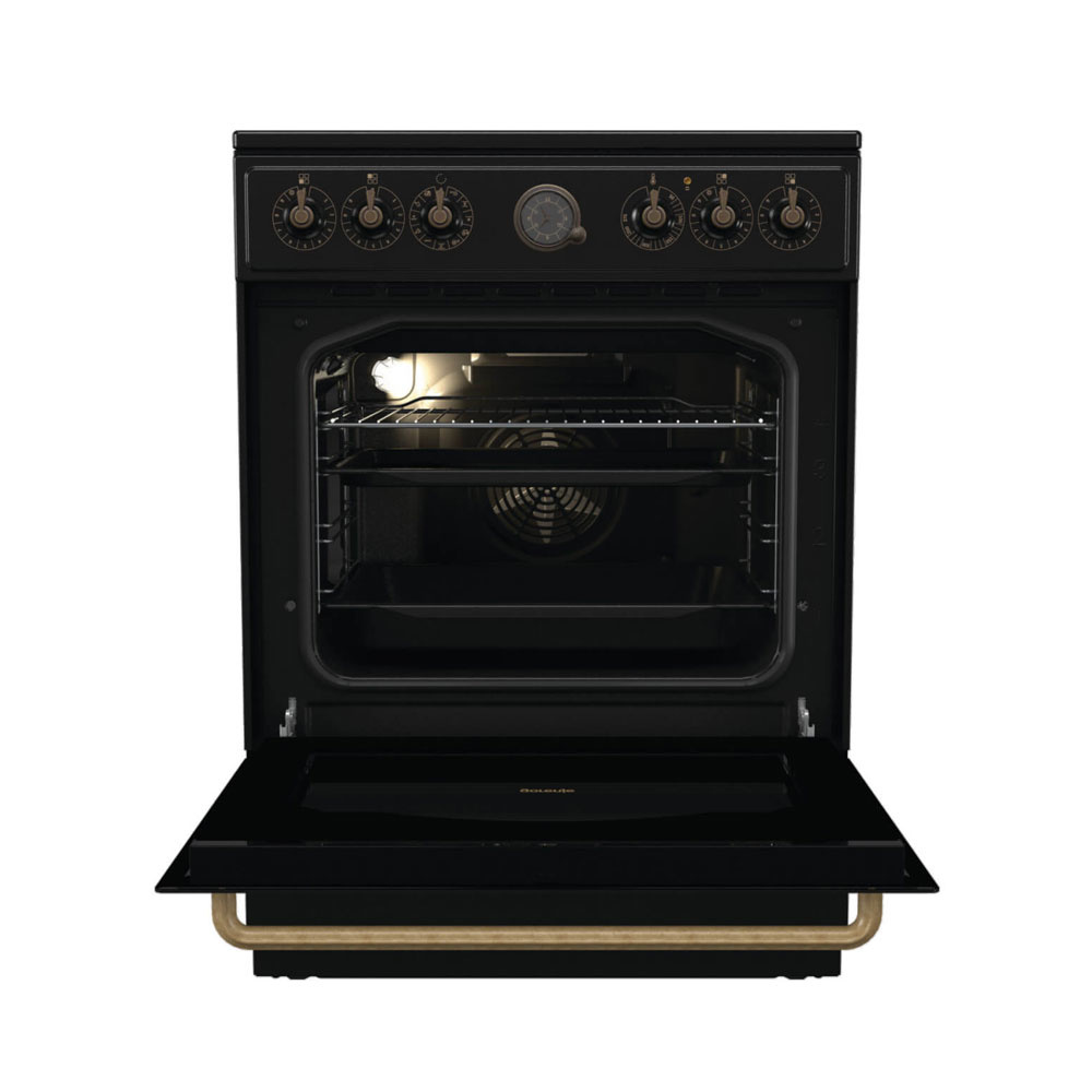 Εικόνα της Κουζίνα  Κεραμική Gorenje Classico GECS6B70CLB- 740765 Μαύρη 71lt  034064201