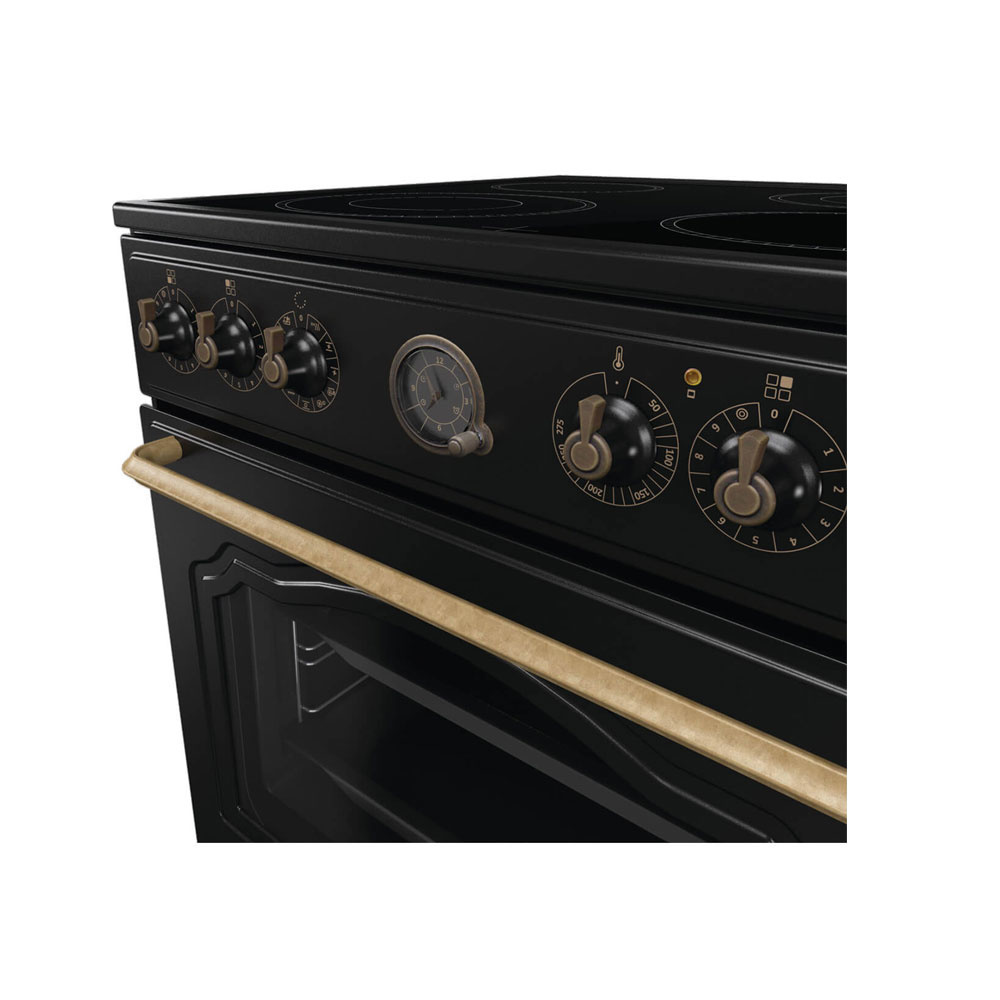 Εικόνα της Κουζίνα  Κεραμική Gorenje Classico GECS6B70CLB- 740765 Μαύρη 71lt  034064201