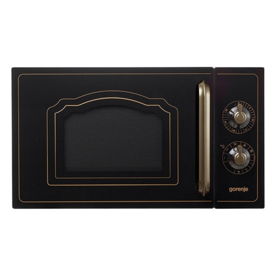 Εικόνα της Ελεύθερος Φούρνος Μικροκυμάτων Με Grill Gorenje Classico MO4250CLB-434739 20lt Μαύρος 034021501