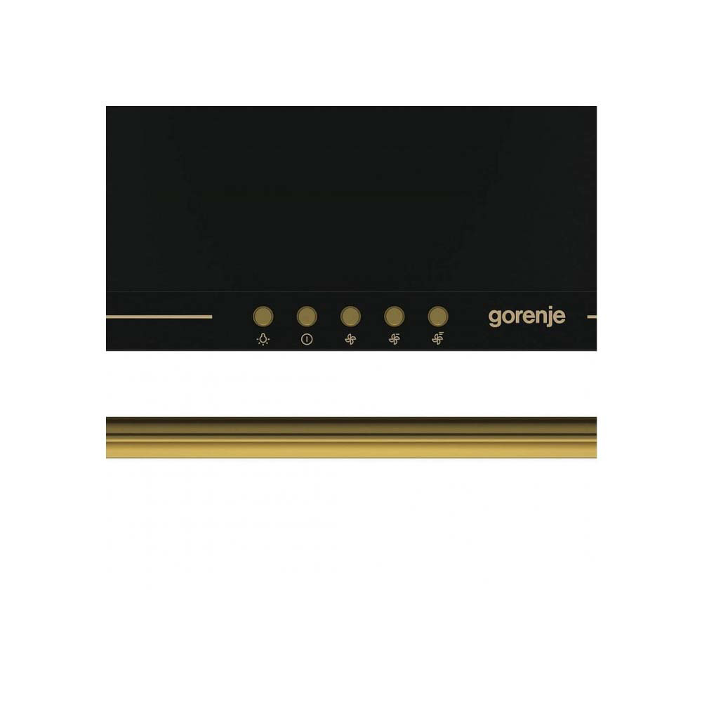 Εικόνα της Απορροφητήρας Gorenje Classico WHC63CLB-736180 Μαύρη Καμινάδα 60cm 065037701