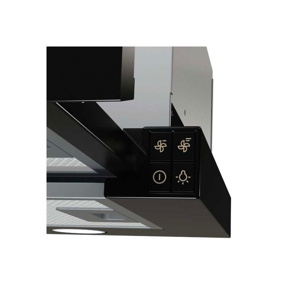 Εικόνα της Απορροφητήρας Gorenje BHP62CLB-731613 Μαύρος Συρόμενος 60cm 065038401