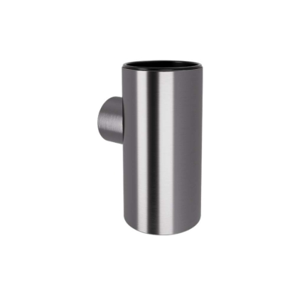 Εικόνα της Μεταλλική  Ποτηροθήκη Verdi Lamda  Gun Metal Brushed 3011540