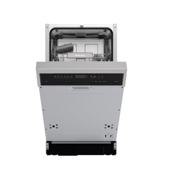 Εικόνα της Εντοιχιζόμενο Πλυντήριο Πιάτων Pyramis PDWAE 45SI 45cm Mε Eμφανές Kαντράν Xειρισμού 033001401