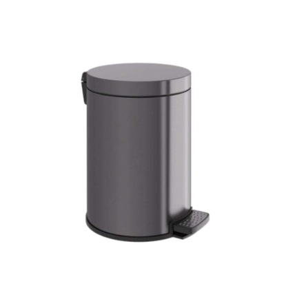 Εικόνα της Χαρτοδοχείο Verdi 6lt Soft Close Gun Metal Brushed 5910040