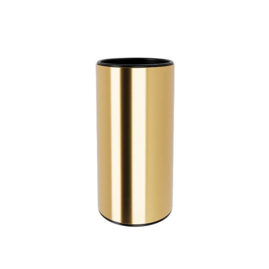 Εικόνα της Μεταλλική  Ποτηροθήκη Πάγκου Verdi Lamda Warm Gold Brushed 3012543