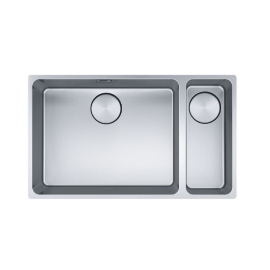 Εικόνα της Νεροχύτης Υποκαθήμενος Franke Mythos MYX 160-50-16 (72,5x44) Μικρή Γούρνα Δεξιά Inox 3012500628 (122.0703.896)