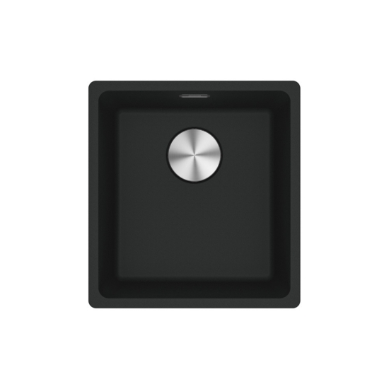 Εικόνα της Νεροχύτης Υποκαθήμενος Franke Maris Bowl MRG 110-37 (40,3x43,3) Matt Black 3149000371 (125.0687.753)
