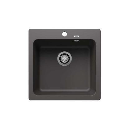 Εικόνα της Νεροχύτης Blanco Naya 5 Silgranit 51,5x51cm rock grey 526580