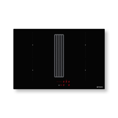 Εικόνα της Απορροφητήρας Με Επαγωγική Εστία Pyramis Abysso Down Air Μαύρο Κρύσταλλο 034062201