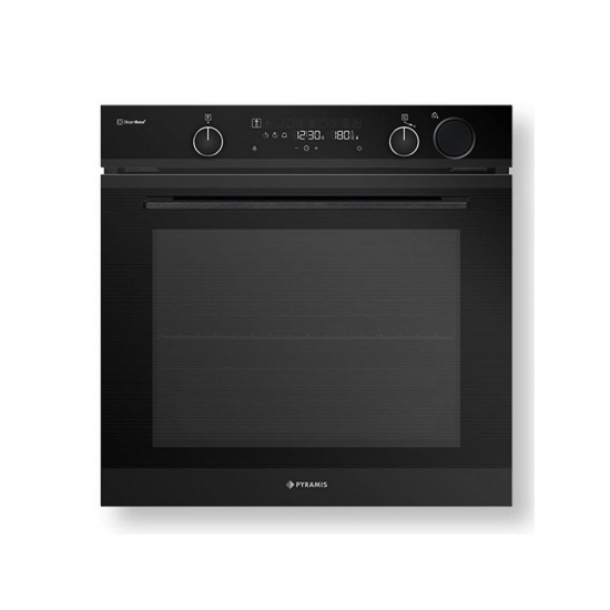 Εικόνα της Φούρνος Pyramis PO78104010EBLM Μαύρος Ματ Ατμού 78 Lt Άνω Πάγκου 034070601