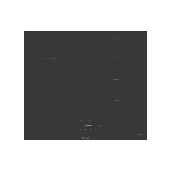 Εικόνα της Αυτόνομη Επαγωγική Εστία Brandt BPI264DB Αφής Black
