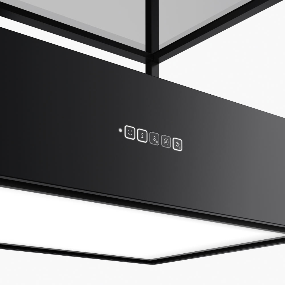 Εικόνα της Απορροφητήρας Franke Mythos T-Shelf FMY Evolution F160 Black Matt  Οροφής 3105001088 (325.0726.999)