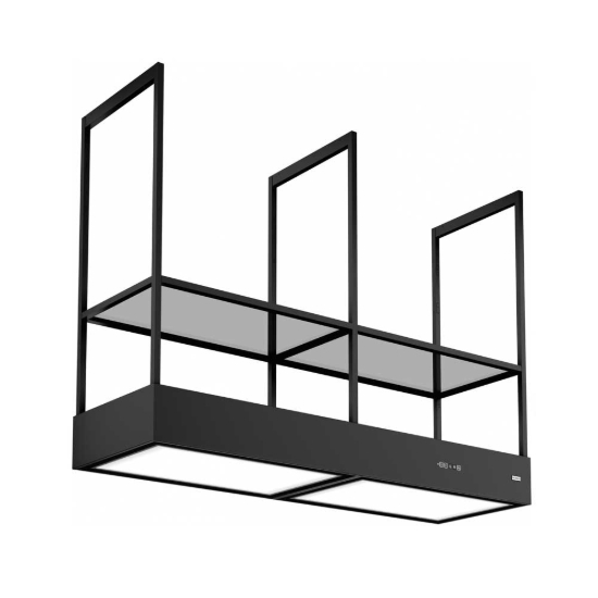 Εικόνα της Απορροφητήρας Franke Mythos T-Shelf FMY Evolution F160 Black Matt  Οροφής 3105001088 (325.0726.999)
