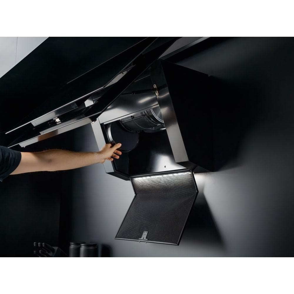 Εικόνα της Απορροφητήρας Franke Mythos Pro FMY PRO 907 FM BK/BK Matt K-Link Καμινάδα 90cm 3105001076 (330.0705.065)