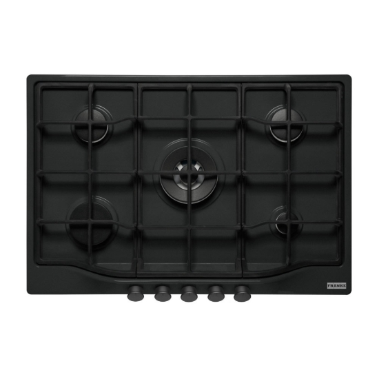 Εικόνα της Αυτόνομη Εστία Αερίου Franke Country FCH 755 4G TC C Black Matt 75cm 3065101038 (106.0691.512)