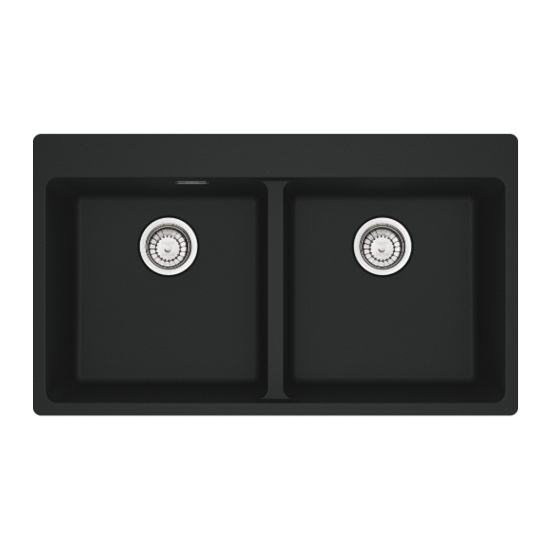 Εικόνα της Νεροχύτης Franke Centro 620-39-39 (86x50) Matt Black 3149000487 (114.0738.177)