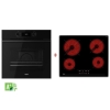 Εικόνα της Σετ Teka Φούρνος HLB 8400 FBK Hydroclean FullBlack + Εστία TBC 64010 111000076+112550014