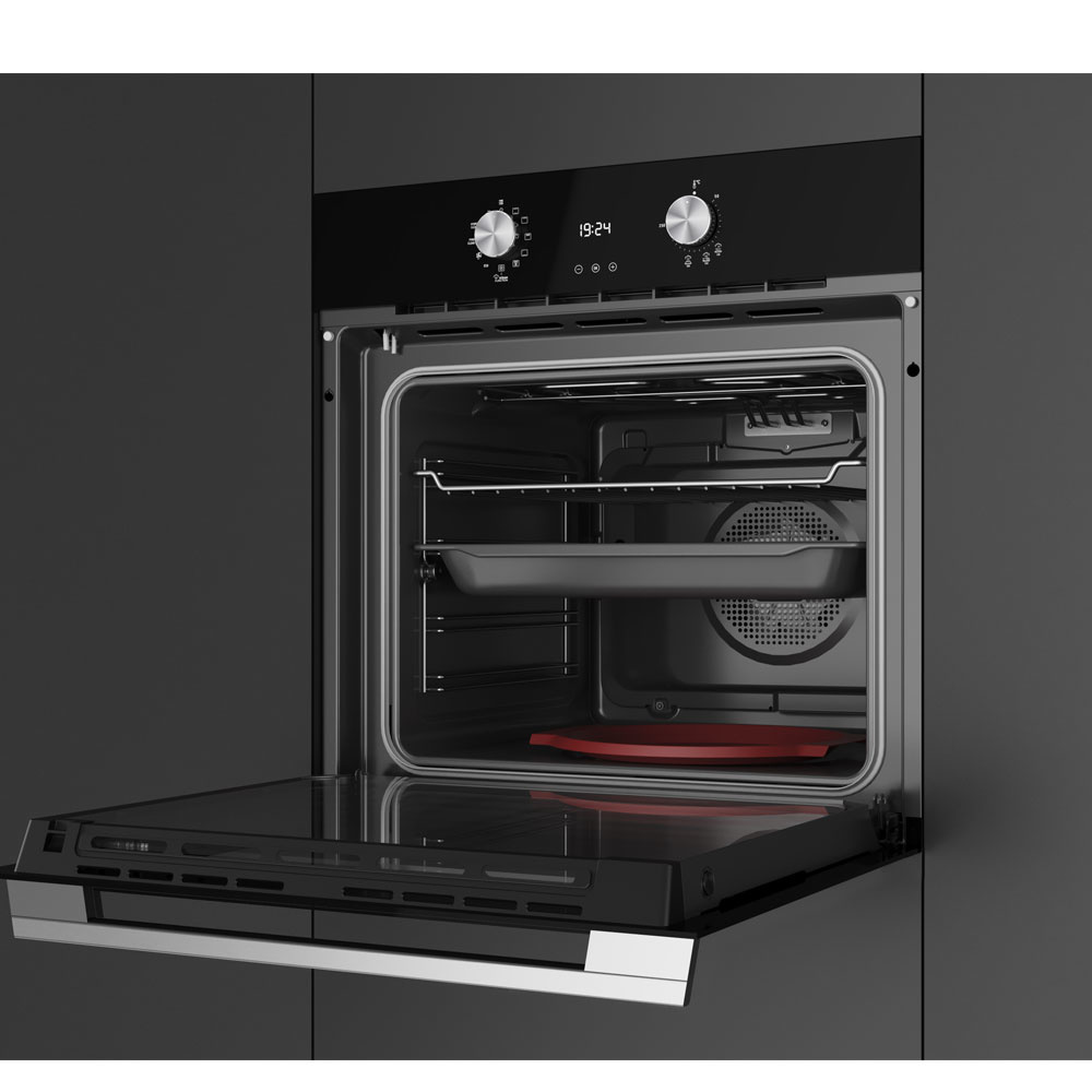 Εικόνα της Σετ Teka Φούρνος HLB 8418 P BK Πυρόλυση & Hydroclean Black + Εστία TBC 64010 111000083+112550014