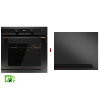 Εικόνα της Σετ Φούρνος Εντοιχιζόμενος Teka HLB 85-G1 P BM Infinity G1 Maestro Pizza Black Matt + Εστία Teka IBF 64-G1 MSP BM Infinity G1 111000056+112510038