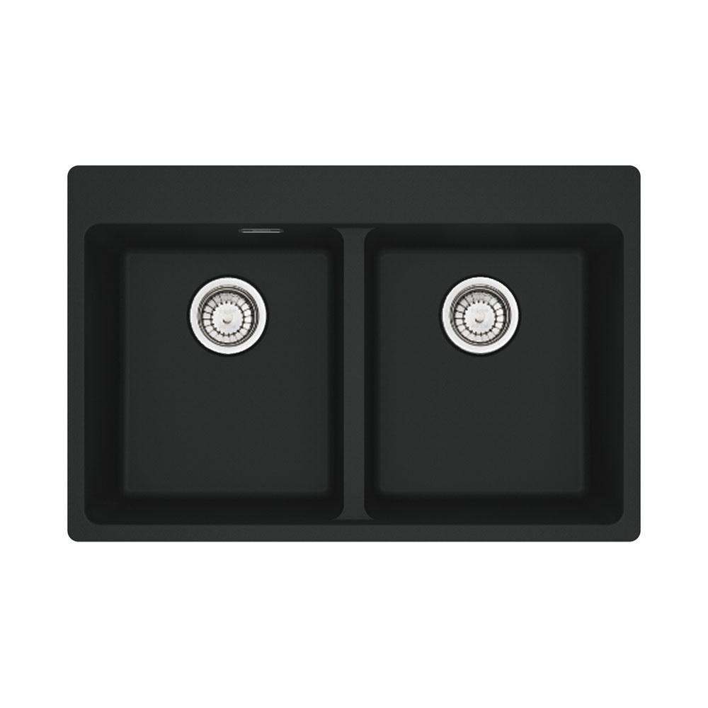 Εικόνα της Νεροχύτης Franke Centro 620-34-34 FTL (76x50) Matt Black 3149000479 (114.0737.739)