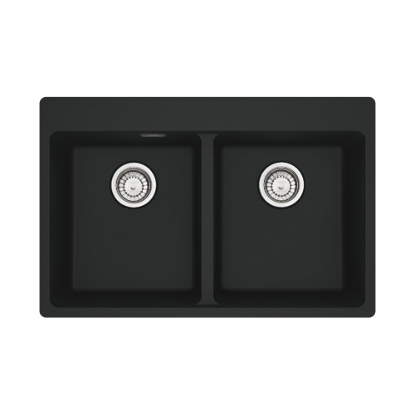 Εικόνα της Νεροχύτης Franke Centro 620-34-34 FTL (76x50) Matt Black 3149000479 (114.0737.739)