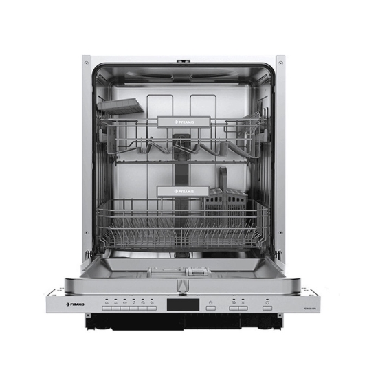 Εικόνα της Εντοιχιζόμενο Πλυντήριο Πιάτων Pyramis PDWDE 60FI 60cm Πλήρως Καλυπτόμενο Kαντράν Xειρισμού 033001431