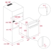 Εικόνα της Φούρνος Εντοιχιζόμενος Πολλαπλών Λειτουργιών Teka HLB 8418 P BK Με Πυρόλυση EasySteam Black 111000083 Εγγύηση 2+3 Χρόνια