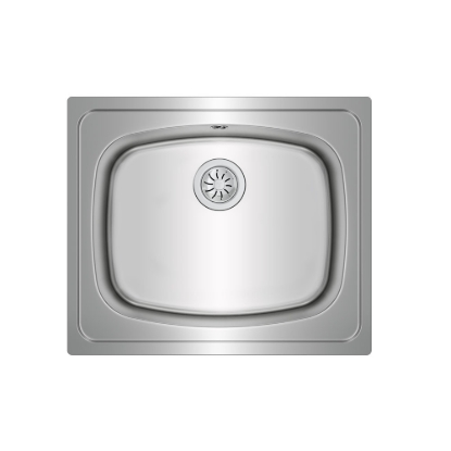 Εικόνα της Νεροχύτης Universe 60 T-XP (60x51) 1B Λείος 115010012