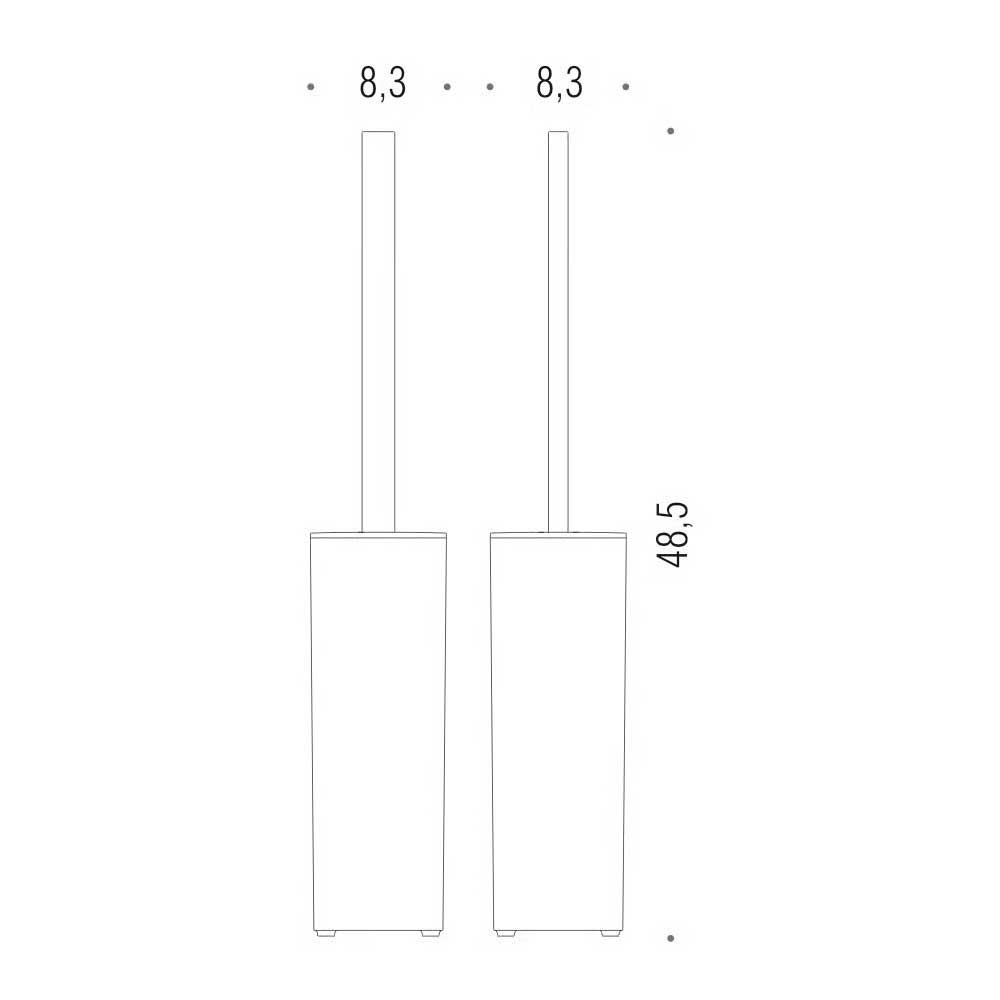 Εικόνα της Πιγκάλ Colombo Basic Q B3706 Χρωμέ