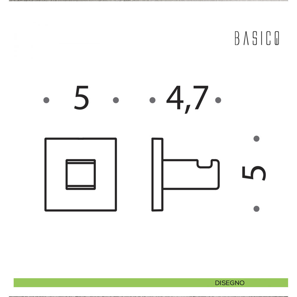 Εικόνα της Άγγιστρο Μονό Colombo Basic Q LC97 Χρωμέ