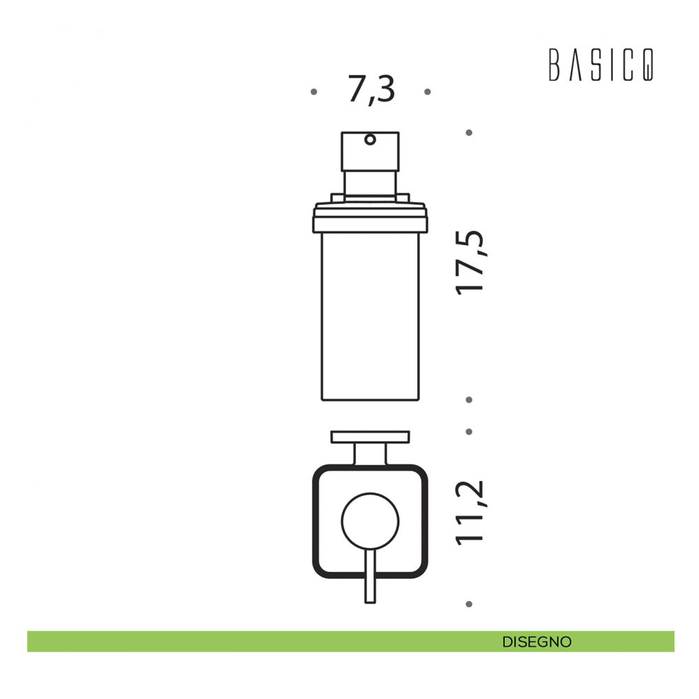 Εικόνα της Ντισπένσερ Colombo Basic Q B9337 Χρωμέ
