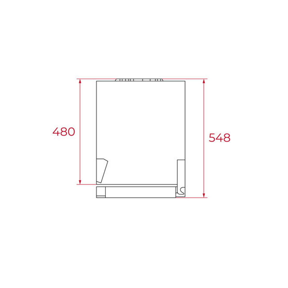 Εικόνα της Ελεύθερο Ψυγειοκαταψύκτης Teka RTF 2510 WH 204lt 55x55x143cm Λευκό 113550001