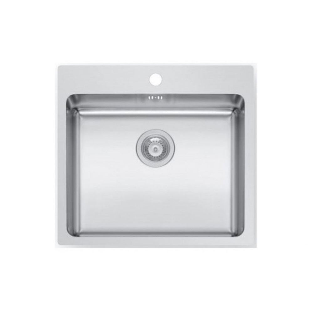 Εικόνα της Νεροχύτης Inset by Pyramis Ledge (55x50,5) 1B Inox Brushed 101061401
