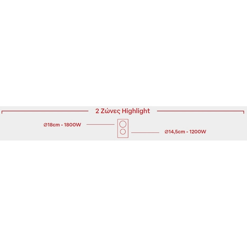 Εικόνα της Αυτόνομη Εστία Pyramis PHC32230FMB Αφής Χωρίς Πλαίσιο 174020014