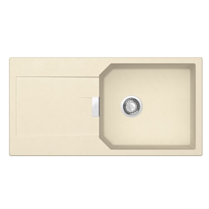 Εικόνα της Νεροχύτης Schock Cristalite Manhattan 30100-1321 (100x51) Vanilla