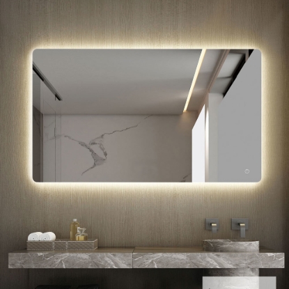 Εικόνα της Καθρέπτης Φωτιζόμενος LED Luminor Joy 12070 120x70cm