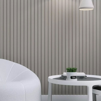 Εικόνα της MDF PANEL Με 3D Πηχάκια 506090 Beat DL 16/119/2750mm SAND GREY