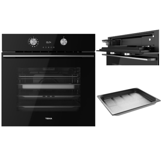 Εικόνα της Φούρνος Εντοιχιζόμενος Πολλαπλών Λειτουργιών Teka HLB 8550 SC Hydroclean Με Λειτουργία Ατμού Black 111200001 Εγγύηση 2+3 Χρόνια