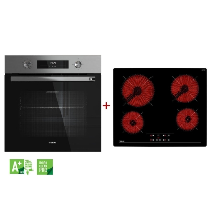 Εικόνα της Σετ Teka Φούρνος HSB 6450 SS + Εστία Κεραμική TBC 64010 111010075+112550014